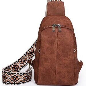 Distrade Sling Bag Crossbody – Cell Phone Purse, Travel Bag for Women, Pink